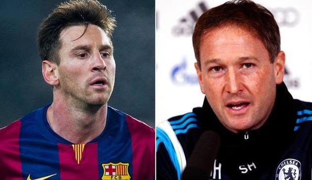 Лео Месси и Стив Холланд, фото mirror.co.uk