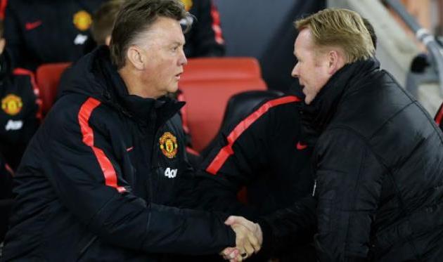 Луи ван Гаал и Рональд Куман, фото getty images