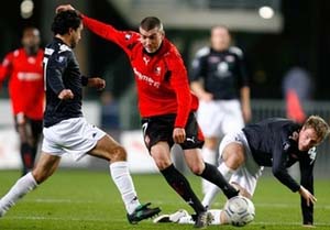 Жером Леруа в окружении Эль-Факири и Солли, АР