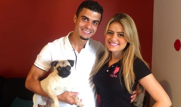 Эжидио с женой, Getty Images