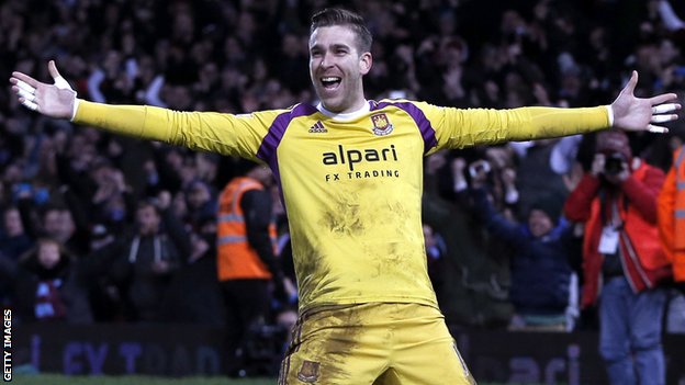 Адриан забил решающий пенальти, Getty Images