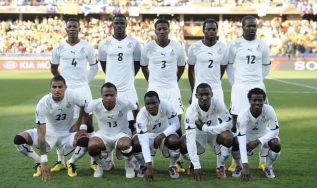 Сборная Ганы, фото ghanasoccernet.com