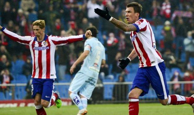 Фернандо Торрес и Марио Манджукич, фото getty images