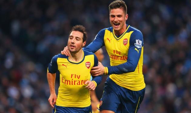 Оливье Жиру и Санти Касорла, Getty Images