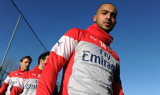 Уолкотт смотрит свысока, Getty Images