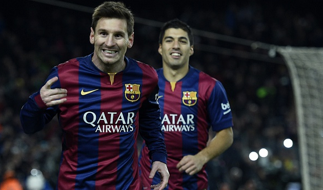 Месси и Суарес, twitter.com