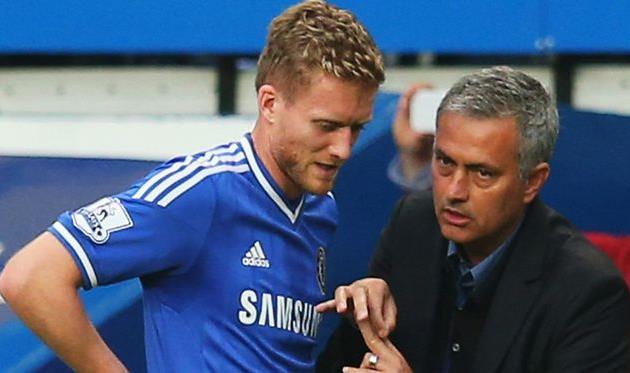 Андре Шюррле и Жозе Моуриньо, skysports.com