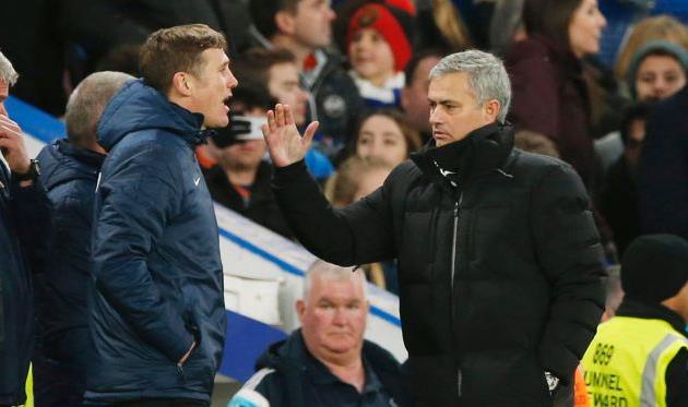 Фил Паркинсон и Жозе Моуриньо, фото www.mirror.co.uk