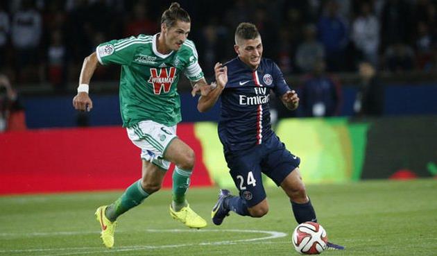 Клеман против Верратти, psg.fr