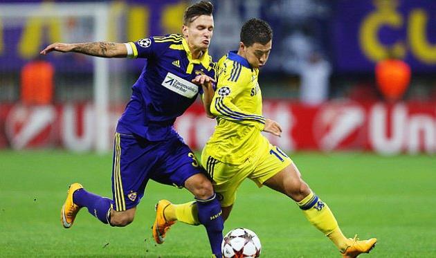 Петар Стоянович (cktdf) против Эдена Азара, фото getty images