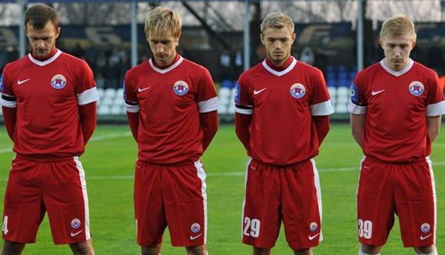 Футболисты Ильичевца, фото Михаила Масловского, Football.ua