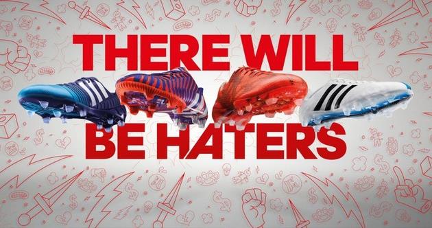 #therewillbehaters: adidas представляет новую линейку бутс
