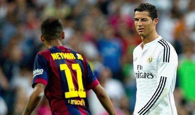 Неймар и Роналду, Getty Images