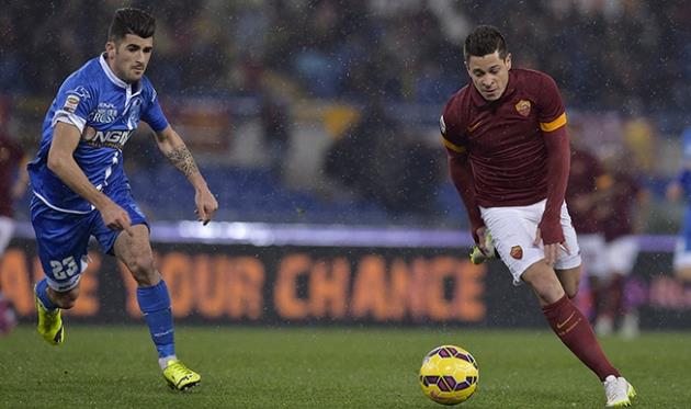 Хуан Итурбе (справа), фото www.asroma.it