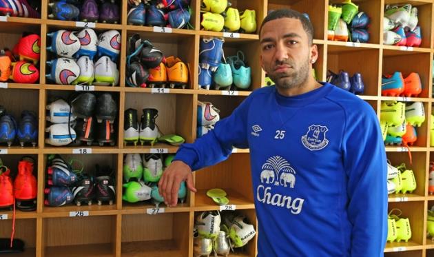 Аарон Леннон, evertonfc.com