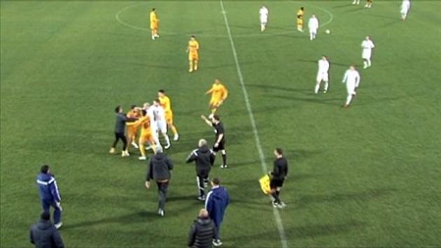 Металлург З — Кайрат. Видео инцидента