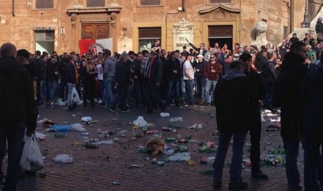 Результаты выезда фанов Фейенорда, Goal.com