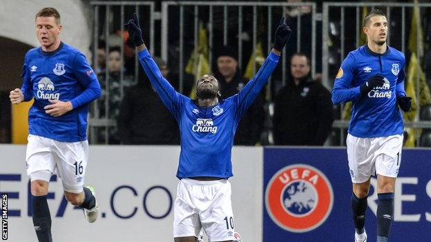 Ромелу Лукаку оформил хет-трик, Getty Images