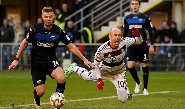 Роббен заработал пенальти и дважды забил, Getty Images