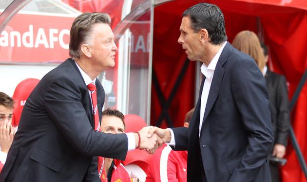 Луи ван Гаал и Гус Пойет, Getty Images