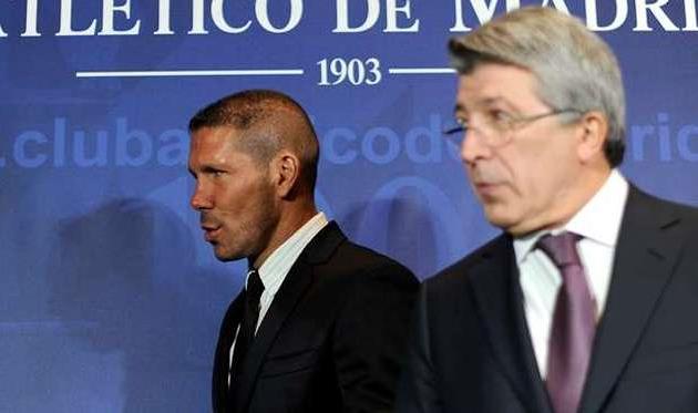 Диего Симеоне и Энрике Сересо, Getty Images