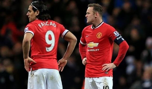 Фалькао и Руни, Empics