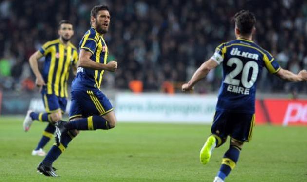 Гол Коркмаза принес Фенербахче только ничью, ligtv.com.tr