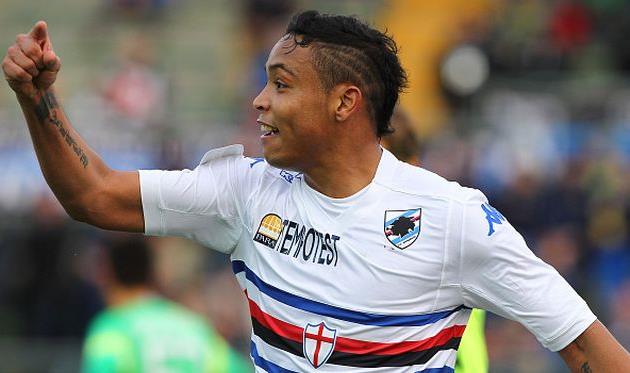 Луис Муриэль помог Сампдории победить, фото Getty Images