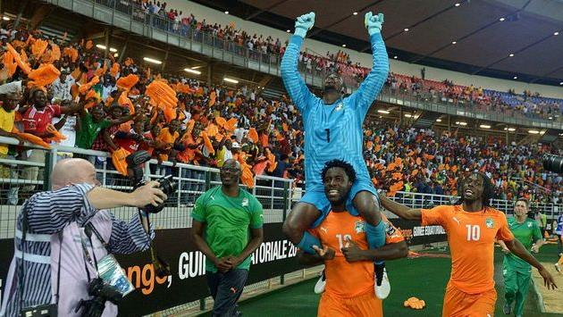 Бубакар Барри, Вилфрид Бони и Жервиньо, AFP