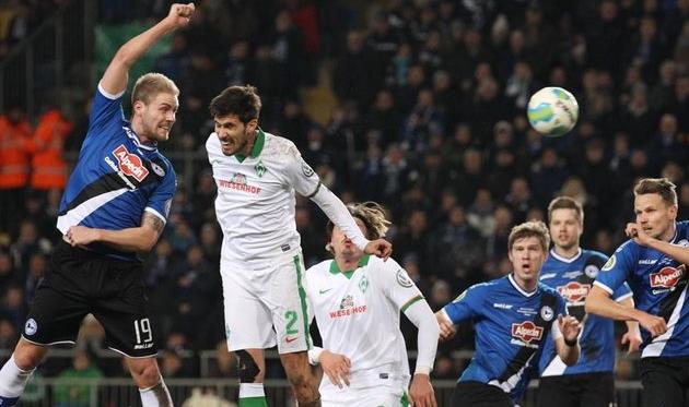 В Билефельде состоялась главная сенсация 1/8 финала, фото getty images