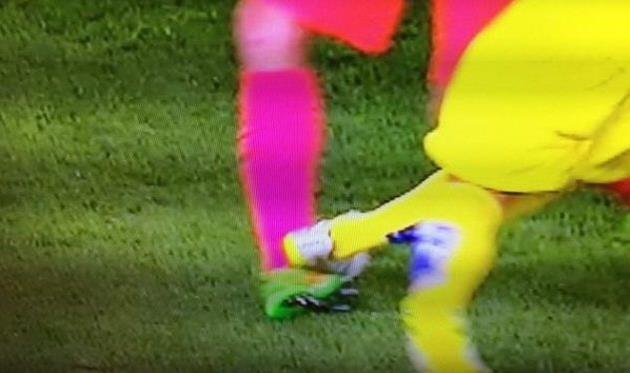 Момент удара, фото из твиттера