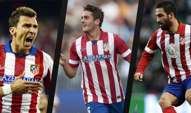 Марио Манджукич, Коке, Арда Туран, фото mufc24.com