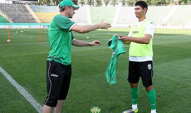 Максим Марусич (справа), фото fckarpaty.lviv.ua