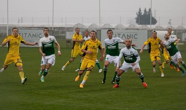 Где бы встретились Металлист и Александрия, как не в Турции, фото metalist.ua