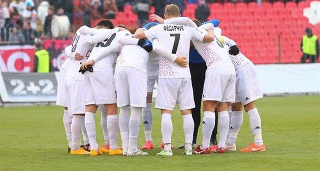 Игроки Волыни, фото РОМАНа ШЕВЧУКа, Football.ua