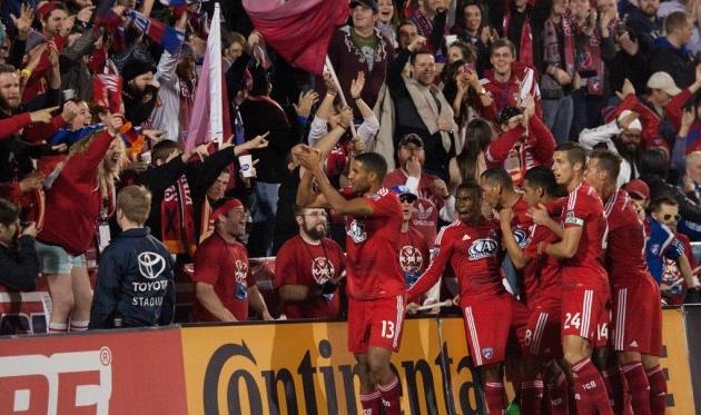 Радость игроков Далласа, Getty Images