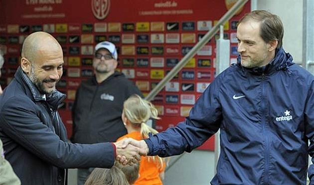 Гвардиола и Тухель, bundesliga.de