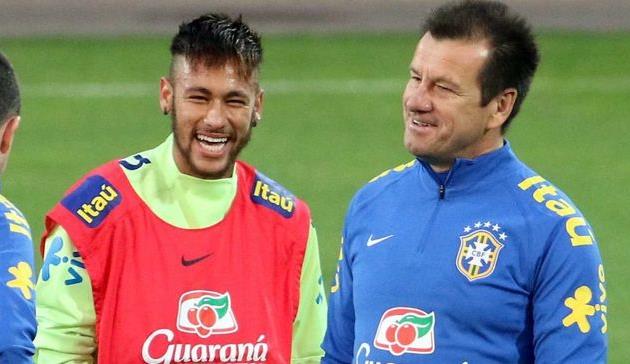 Неймар и Карлос Дунга, фото sports.ndtv.com