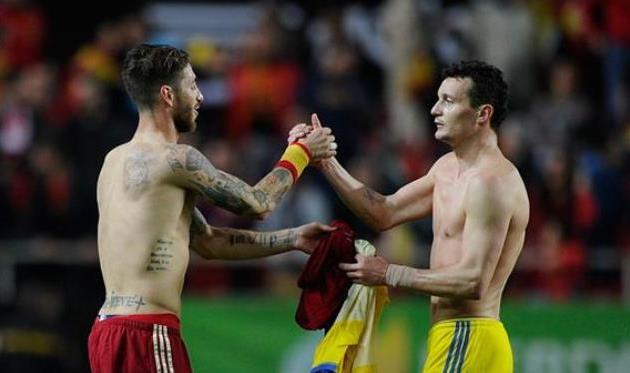 Серхио Рамос и Артем Федецкий, фото getty images