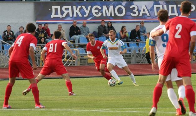 Дубль Захаревича позволил черкассцам сохранить лидерство, фото ckdnipro.com.ua