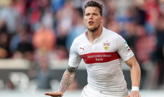 Герой матча в Штутгарте Даниэль Гинчек, фото sid