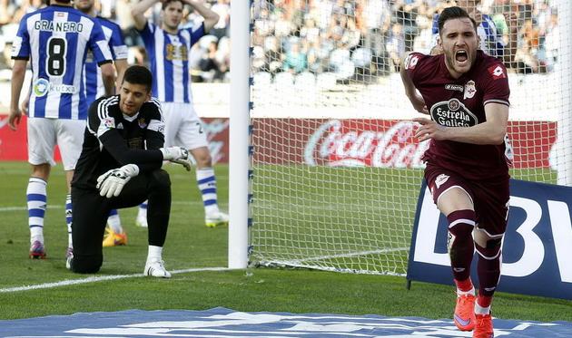 Лукас Перес (справа), фото jose mari lopez