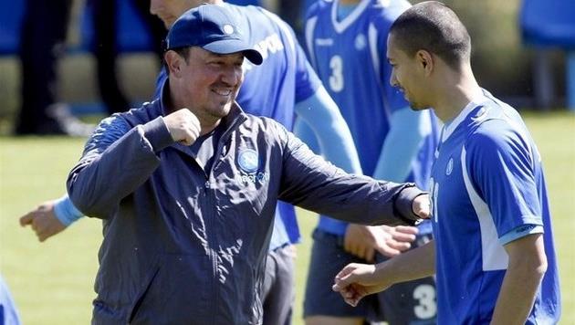 Бенитес и Инлер, AFP/Getty Images