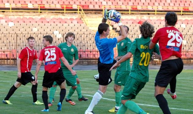 В осенней части сезона Горняк тернополян громил, фото fcgornyak.dp.ua