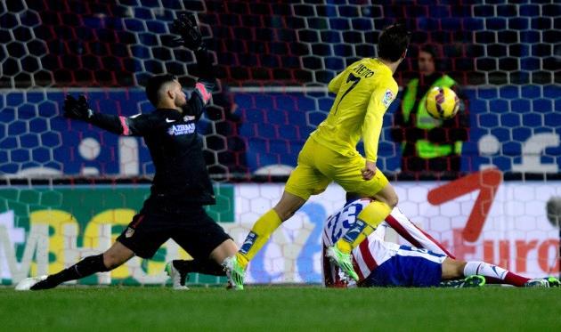 Лусиано Вьетто забивает единственный мяч на Висенте Кальдерон и приносит победу Вильярреалу, Getty Images