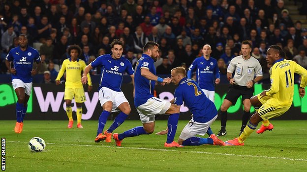 Дрогба сравнивает счет, Getty Images