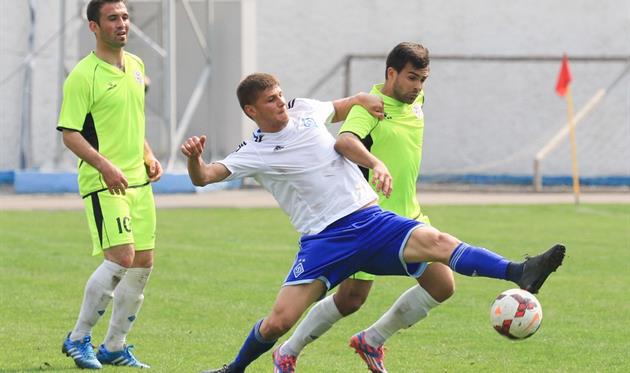 Котляр (справа) стал-таки героем матча, фото fcdynamo.kiev.ua