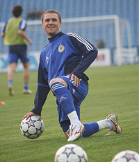 Сергей Ребров, фото fcdynamo.kiev.ua