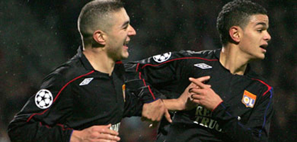 Карим Бензема и Хатем Бен Арфа, фото rmc.fr