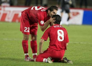 За этот гол и расцеловать не грех, фото Reuters